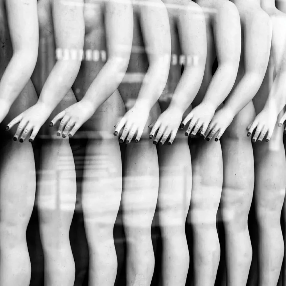 Abstract Doll Body Human 36in x 24in Poster Mural Peel and Stick Removable